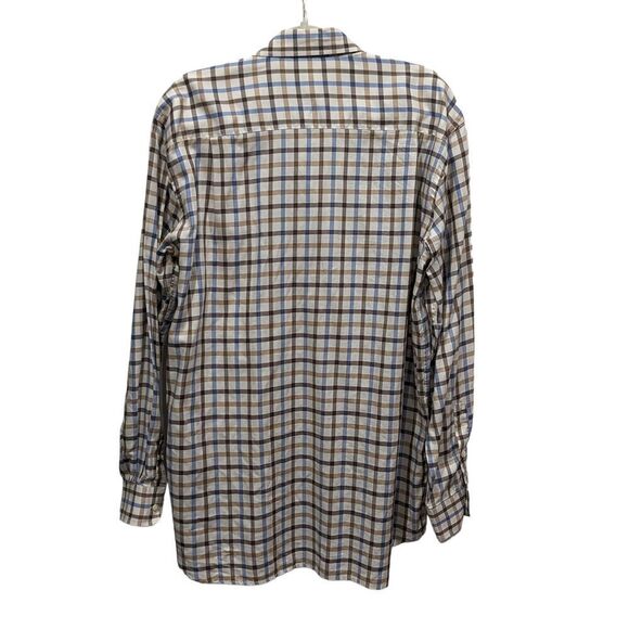 Paul & Shark Yachting Button Down Plaid Shirt, L - Picture 5 of 8